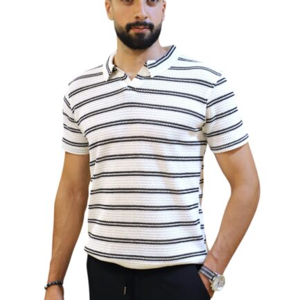 Polo structure jacquard