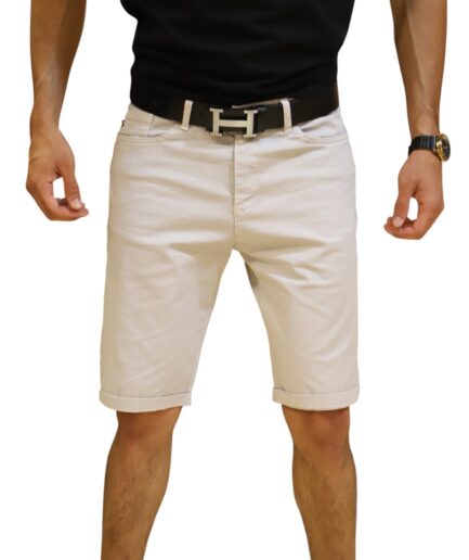 short  beige