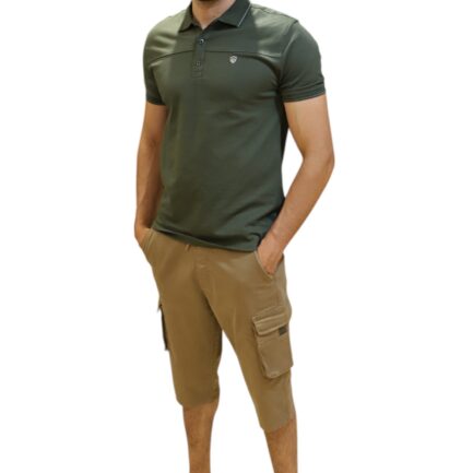 Polo & short (short caramel)