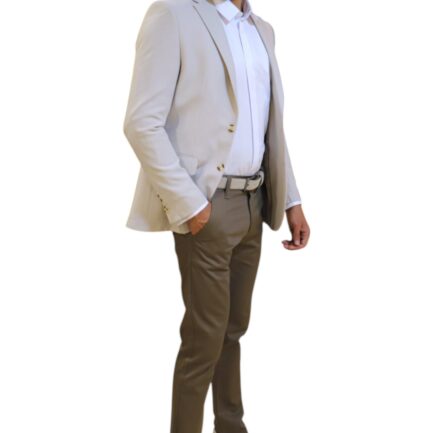 Costume beige-marron